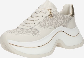 Baskets basses 'ARLA' MICHAEL Michael Kors en beige : devant