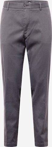 BOSS Black Regular Chino Pants 'Kane' in Grey: front