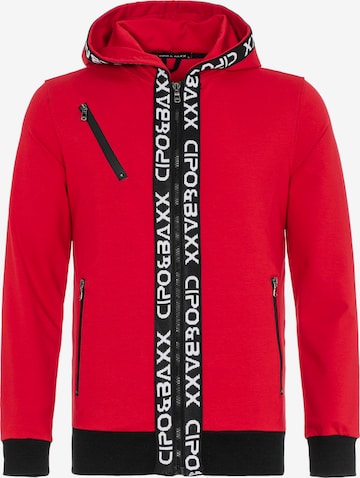 Survêtement CIPO & BAXX en rouge : devant