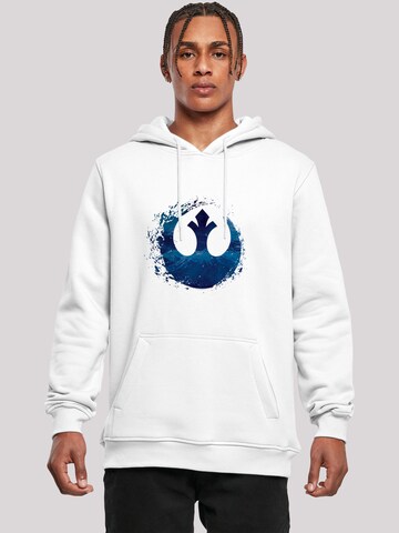 F4NT4STIC Sweatshirt in Wit: voorkant