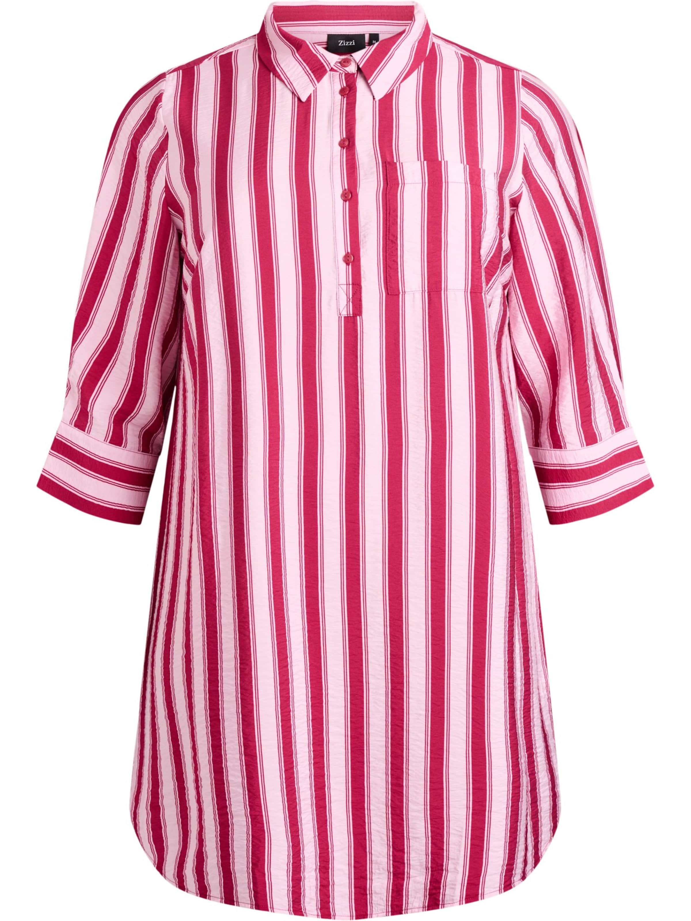 ZizziKošulja haljina 'Vkam' - roza boja: prednji dio