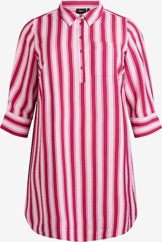 ZizziKošulja haljina 'Vkam' - roza boja: prednji dio