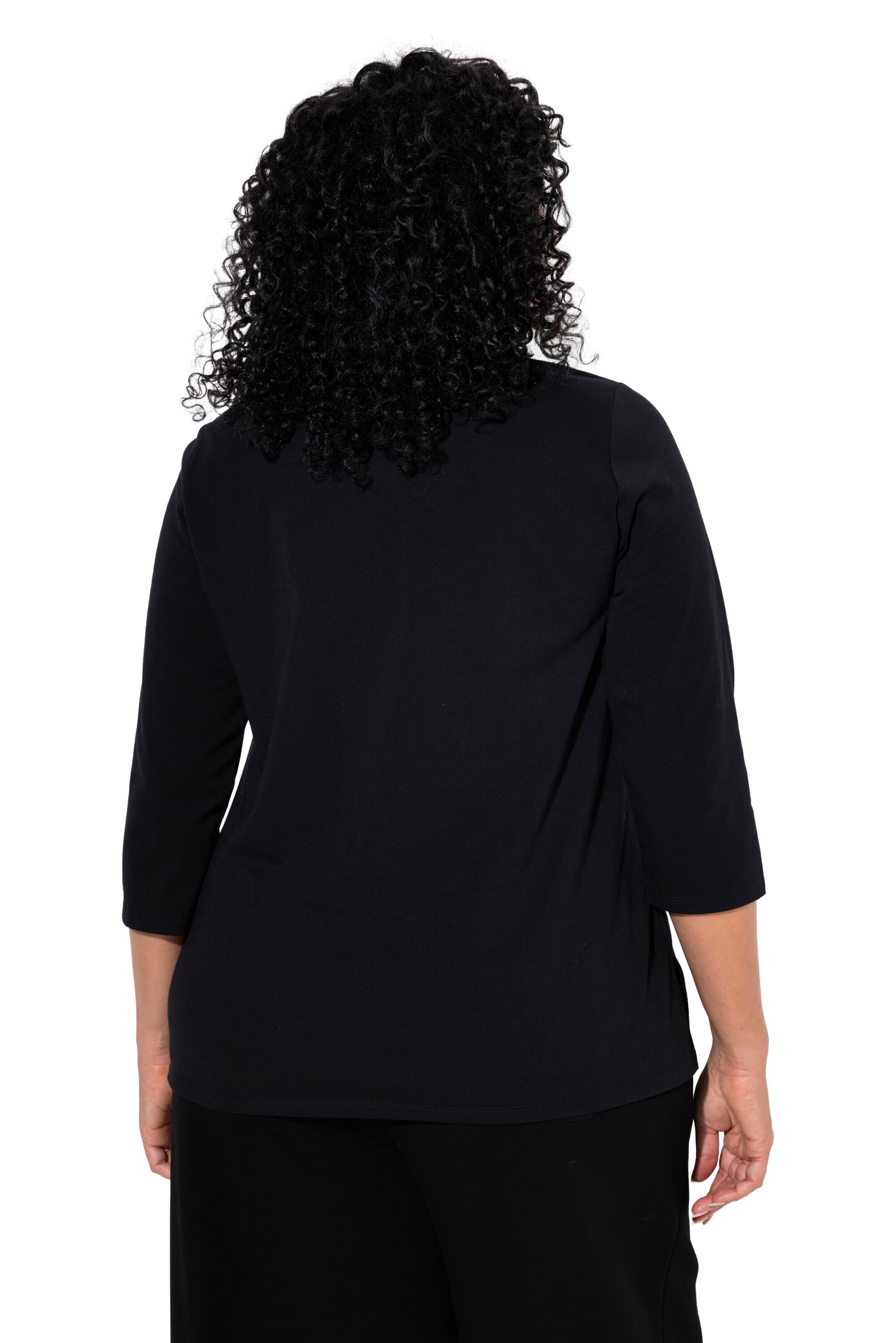 Ulla Popken Shirt in Schwarz
