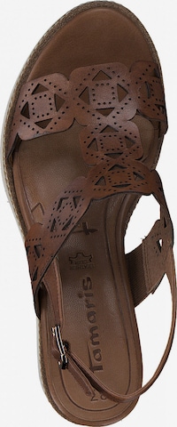 TAMARIS Sandals in Brown