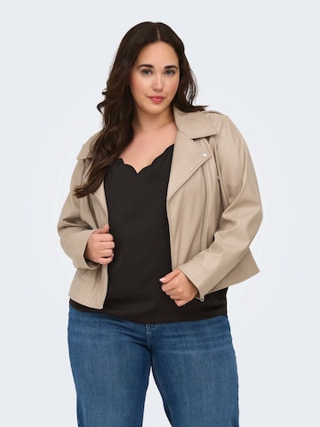 ONLY Carmakoma - Top 'CARDEBBIE' en marrón