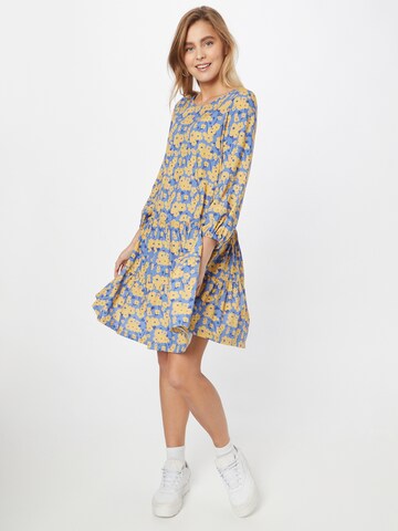 Thinking MU Jurk 'BLOOM' in Blauw