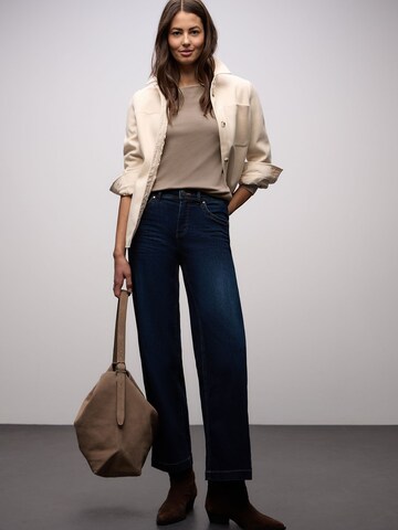 STREET ONE Shirt 'New Lanea' in Grey