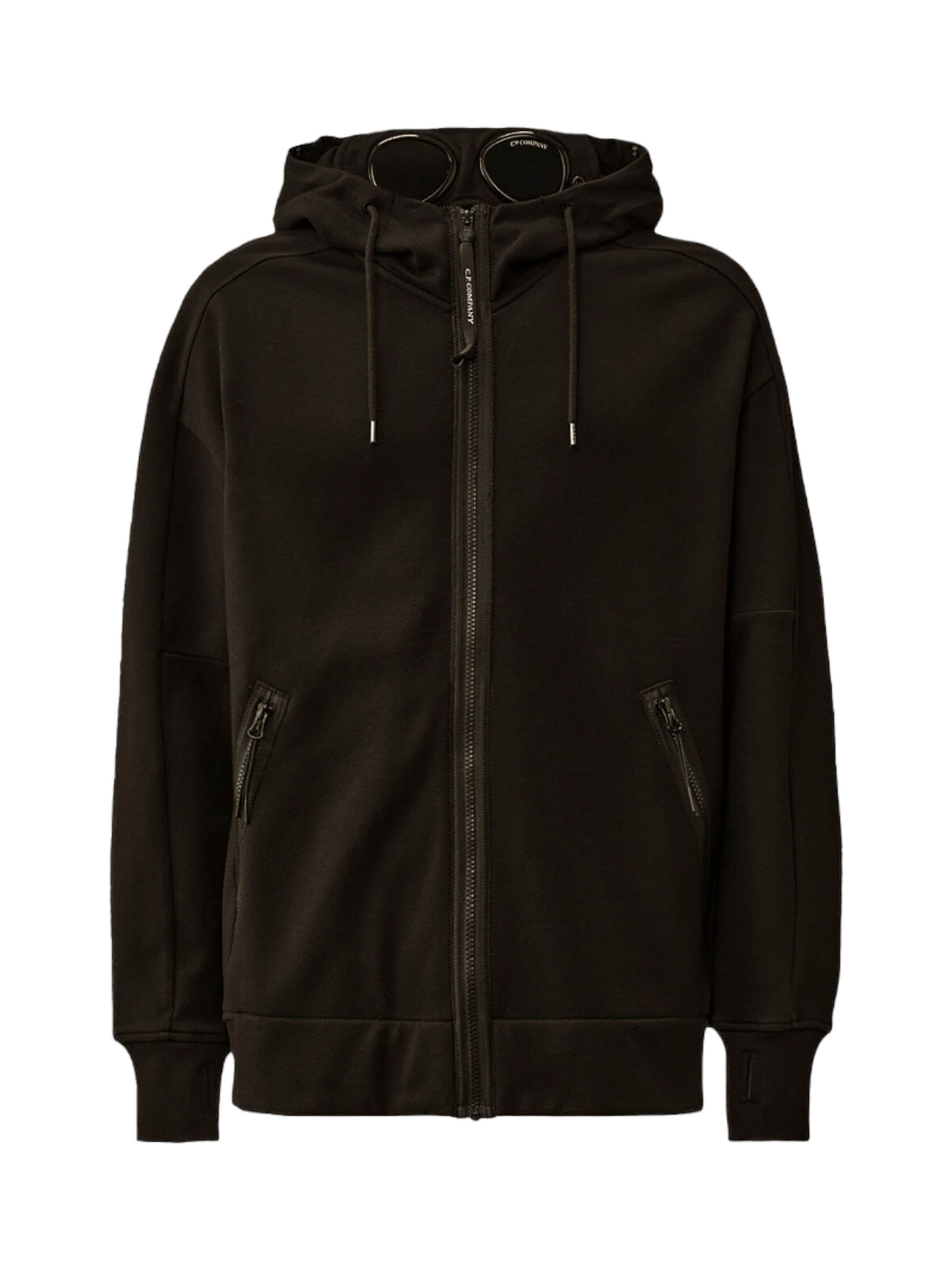 C.P. Company Sweat jacket in Black: front