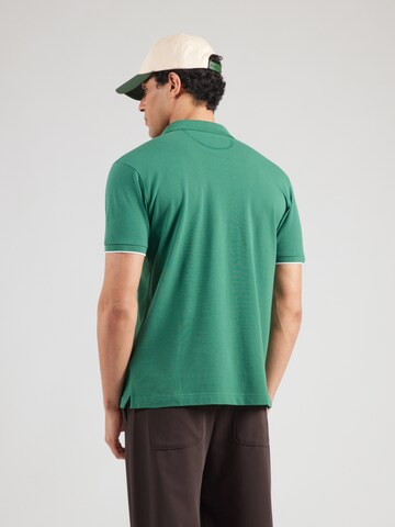 La Martina - Camiseta en verde: atrás