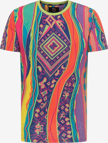 Carlo Colucci Shirt 'Crisci' in Gemengde kleuren: voorkant