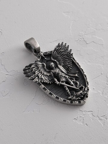 REYTEL Anhänger 'ŚW. MICHAŁA ARCHANIOŁA' in Silber: Vorderseite