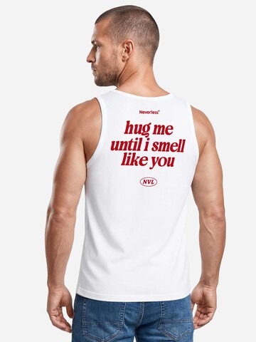Neverless Shirt 'Hug Me' in White