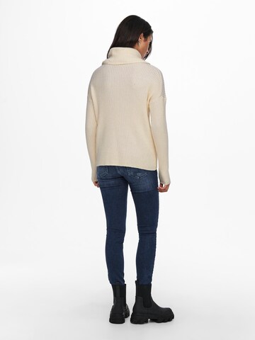 ONLY Pullover 'Katia' i beige