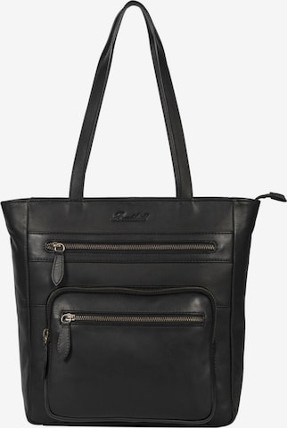 Benthill Shoulder Bag in Black: front