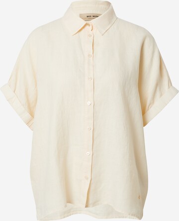 MOS MOSH Blouse in Beige: front