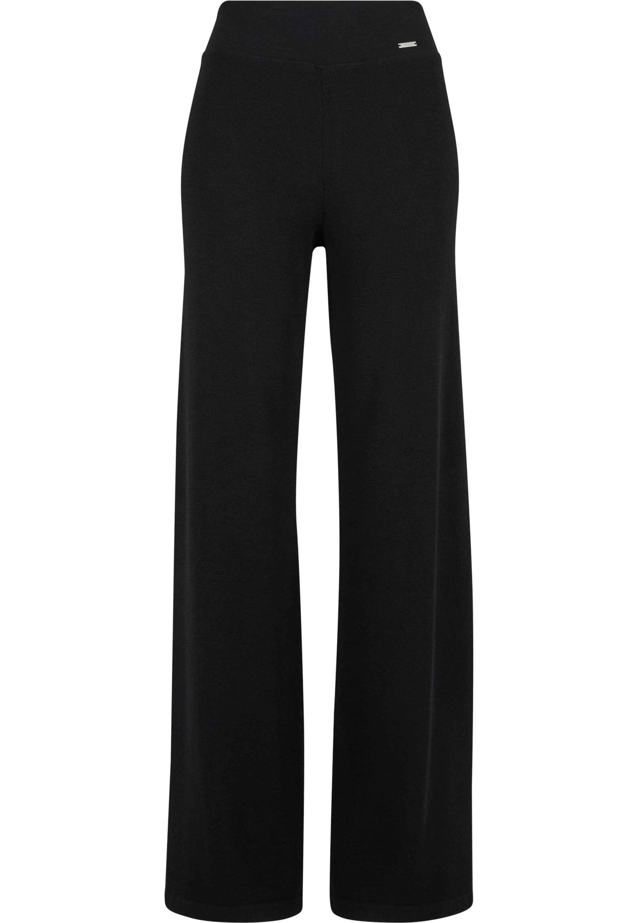 Aim'n Wide leg Byxa i svart: framsida