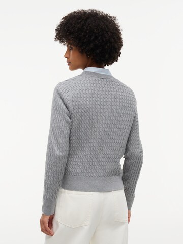 TOMMY HILFIGER Knit Cardigan in Grey