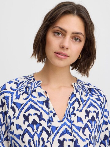 Camicia da donna di ICHI in blu