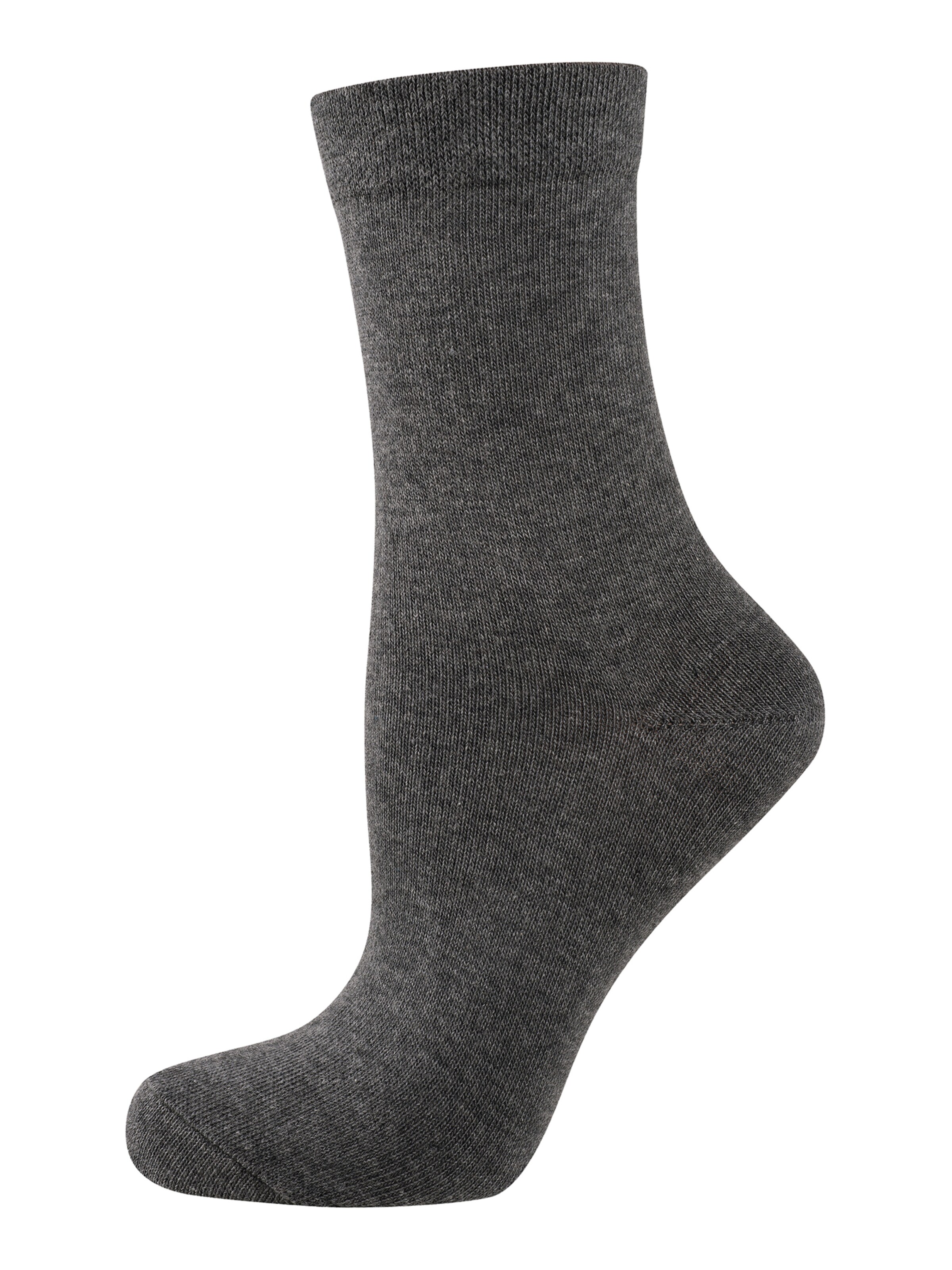 Chaussettes ' 3er-Pack Ohne Gummi ' Nur Die en gris : devant