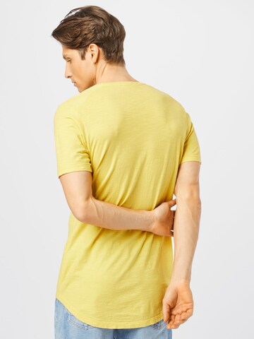 DENHAM T-Shirt 'INGO' in Gelb