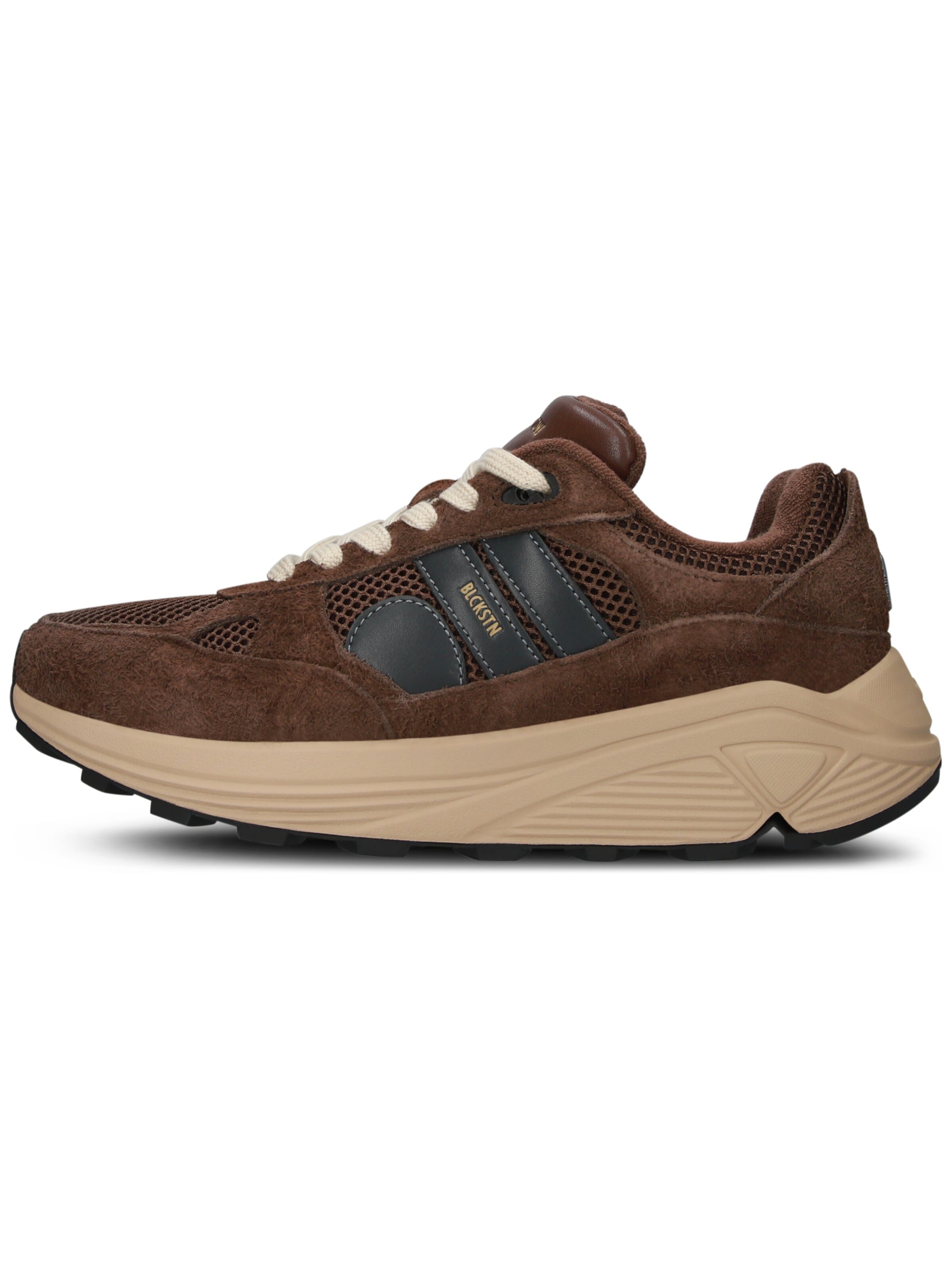 BLACKSTONE Sneakers laag 'V-RILEY' in Bruin
