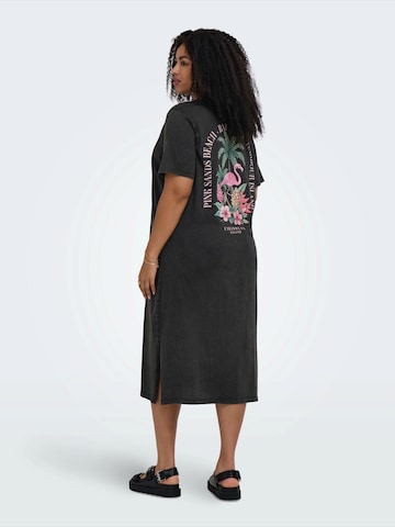 Robe 'CARMIKA' ONLY Carmakoma en noir : devant