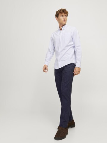 Regular Pantalon chino 'JHWKane JJLouis' JACK & JONES en bleu