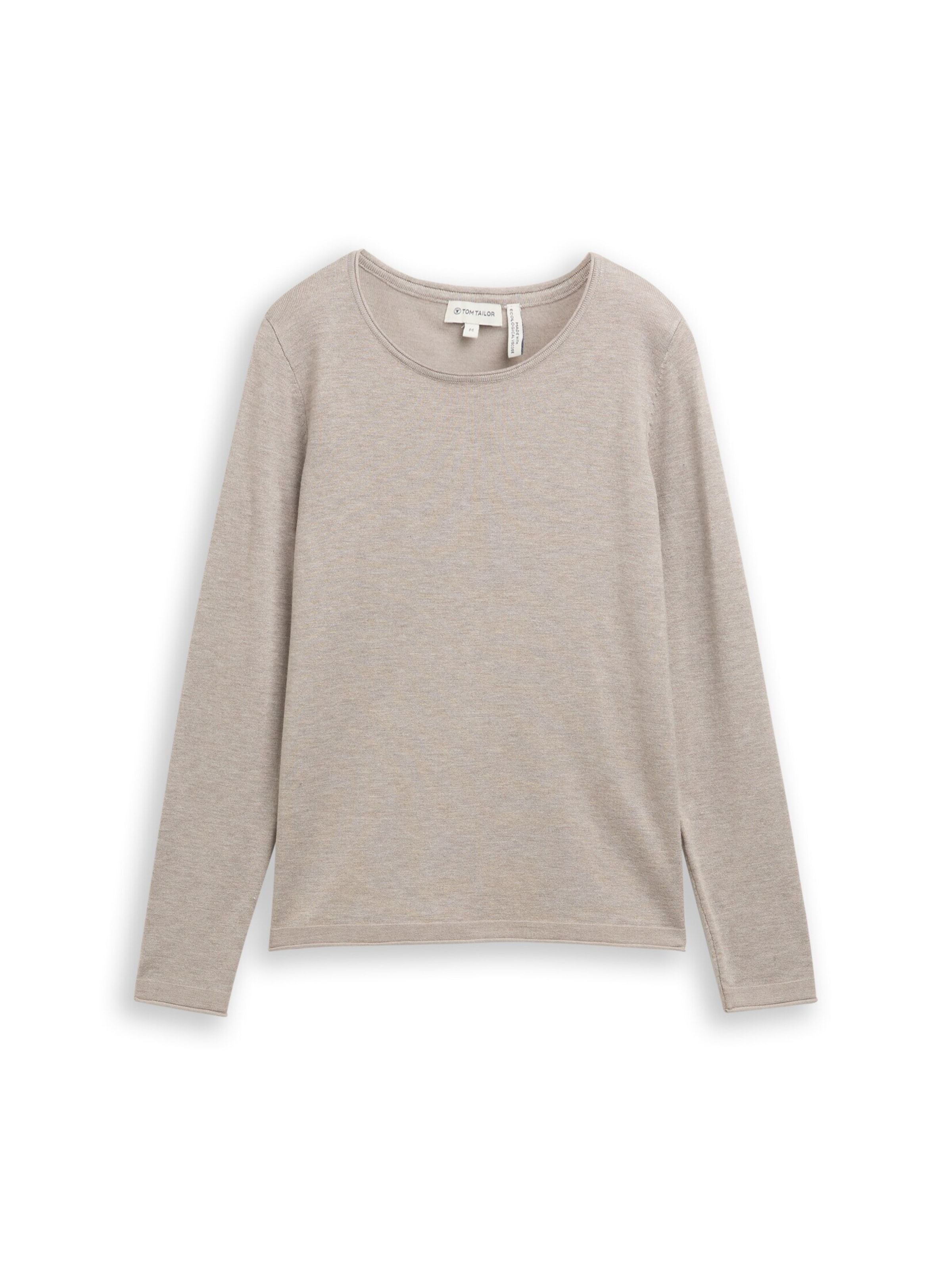 TOM TAILOR Pullover in Grau: Vorderseite