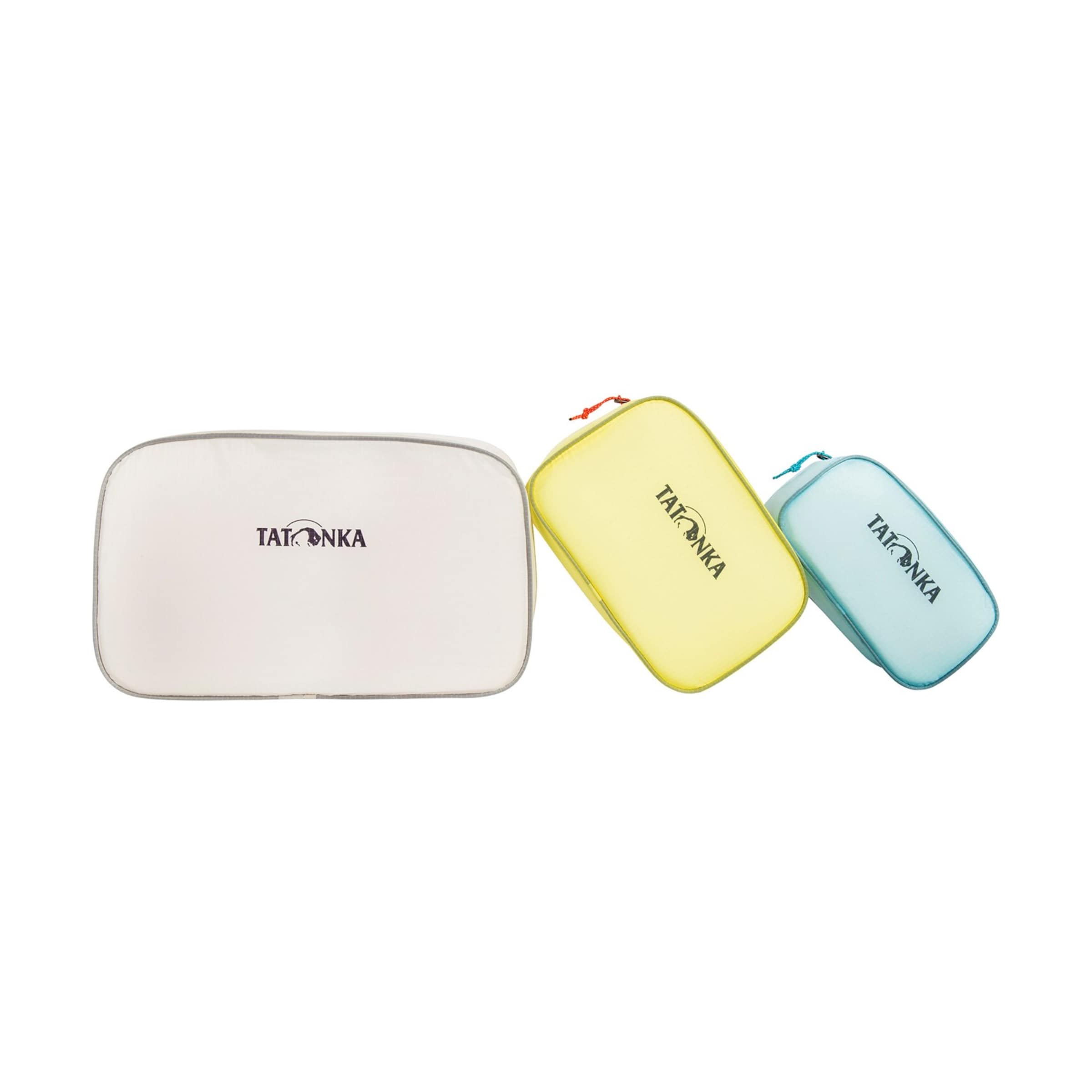 Beauty case 'SQZY' di TATONKA in colori misti: frontale
