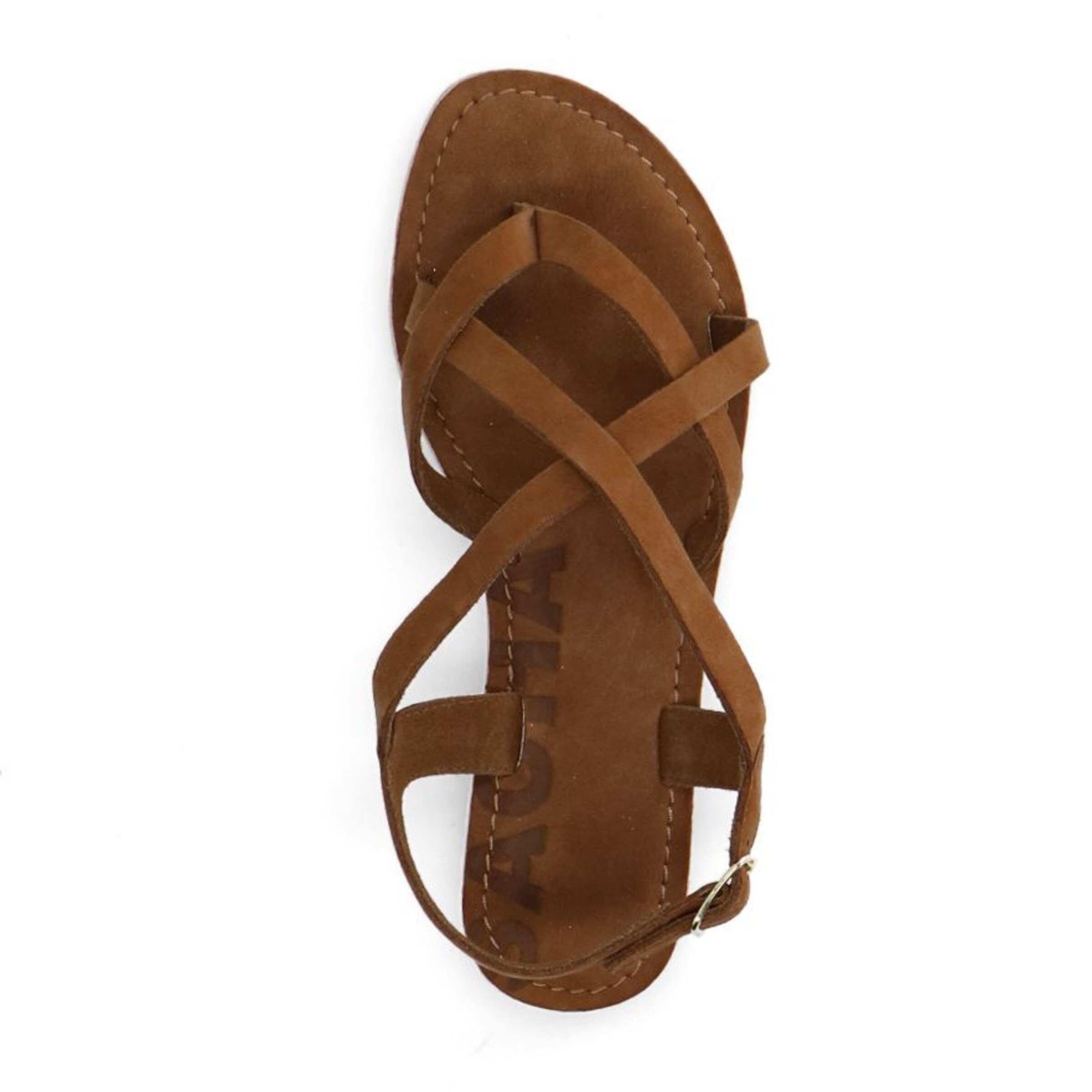 Sandales à lanières SACHA en marron