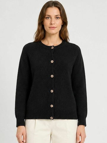 Opal Studio Knit cardigan ' Filuca ' in Black: front