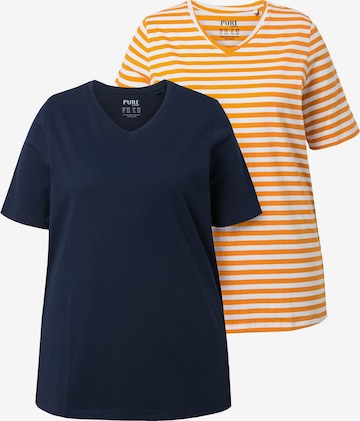 Ulla Popken Shirt in Blau: Vorderseite