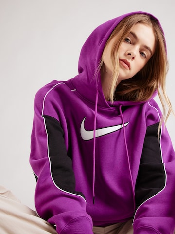 Nike Sportswear Mikina - fialová