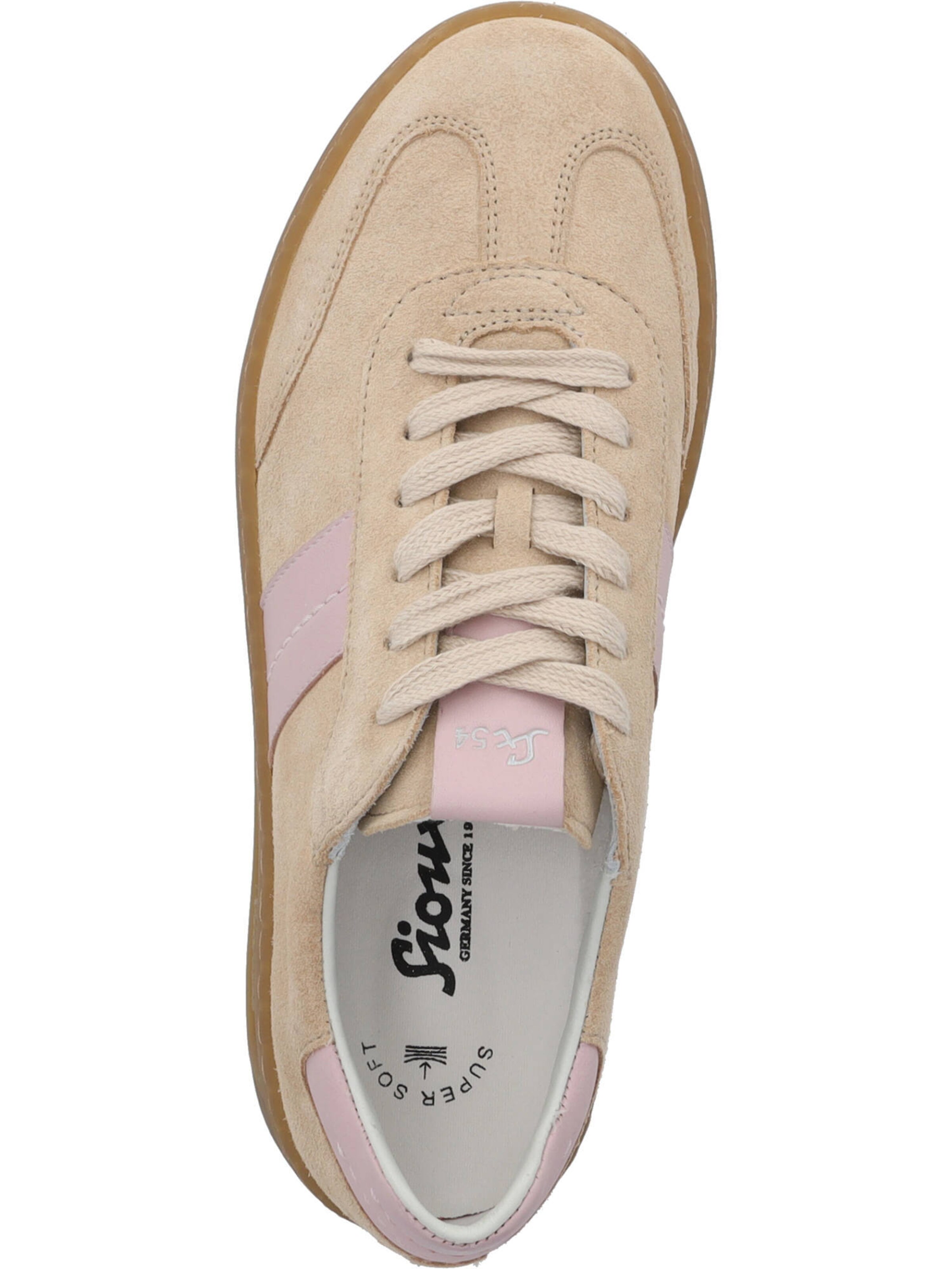 SIOUX Sneakers laag 'Tedroso-DA-717' in Beige