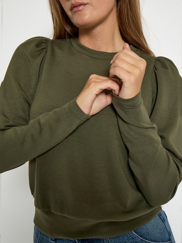 Sweat-shirt 'Dicette' Peppercorn en vert