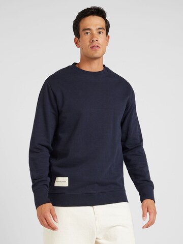 anerkjendt - Sudadera en azul: frente