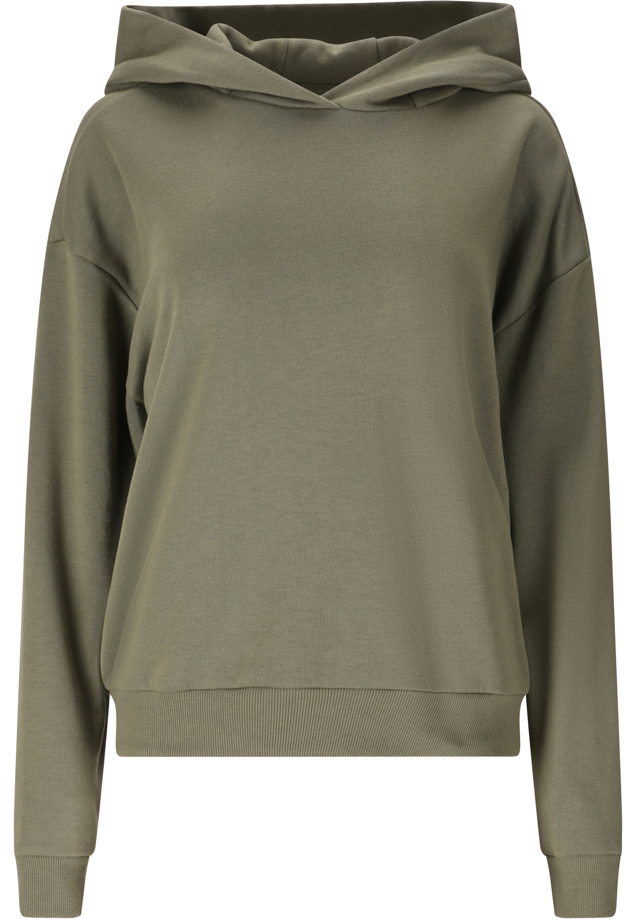 Athlecia Kapuzenpullover 'Carmen' in Grün: Vorderseite
