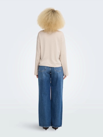 ONLY Shirt 'ONLHAPPY' in Beige