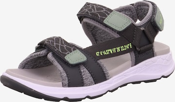 SUPERFIT - Zapatos abiertos en gris: frente