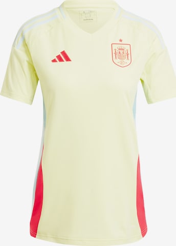 Maillot 'Spain 24 Away' ADIDAS PERFORMANCE en jaune : devant