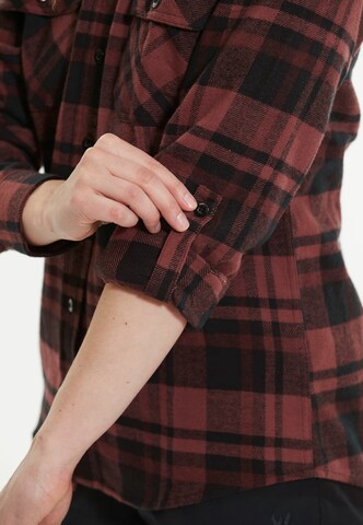 Whistler Athletic button up shirt 'Dodo' in Red