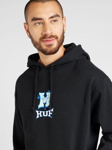 HUF Bluzka sportowa 'Sassy H' w kolorze czarny