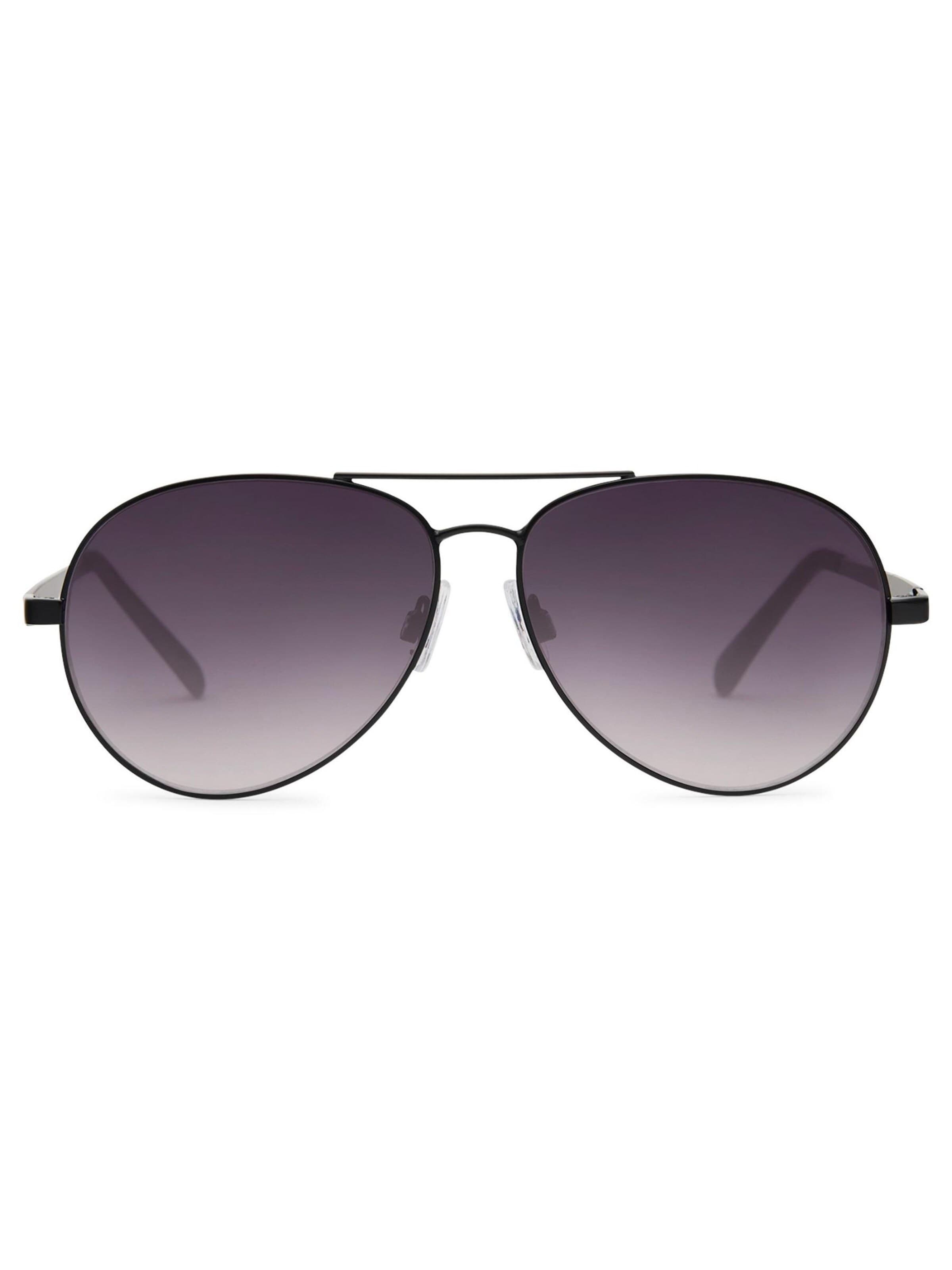 Maxte Sonnenbrille 'Solo-Solis Pilot'‌‌ in Schwarz: Vorderseite