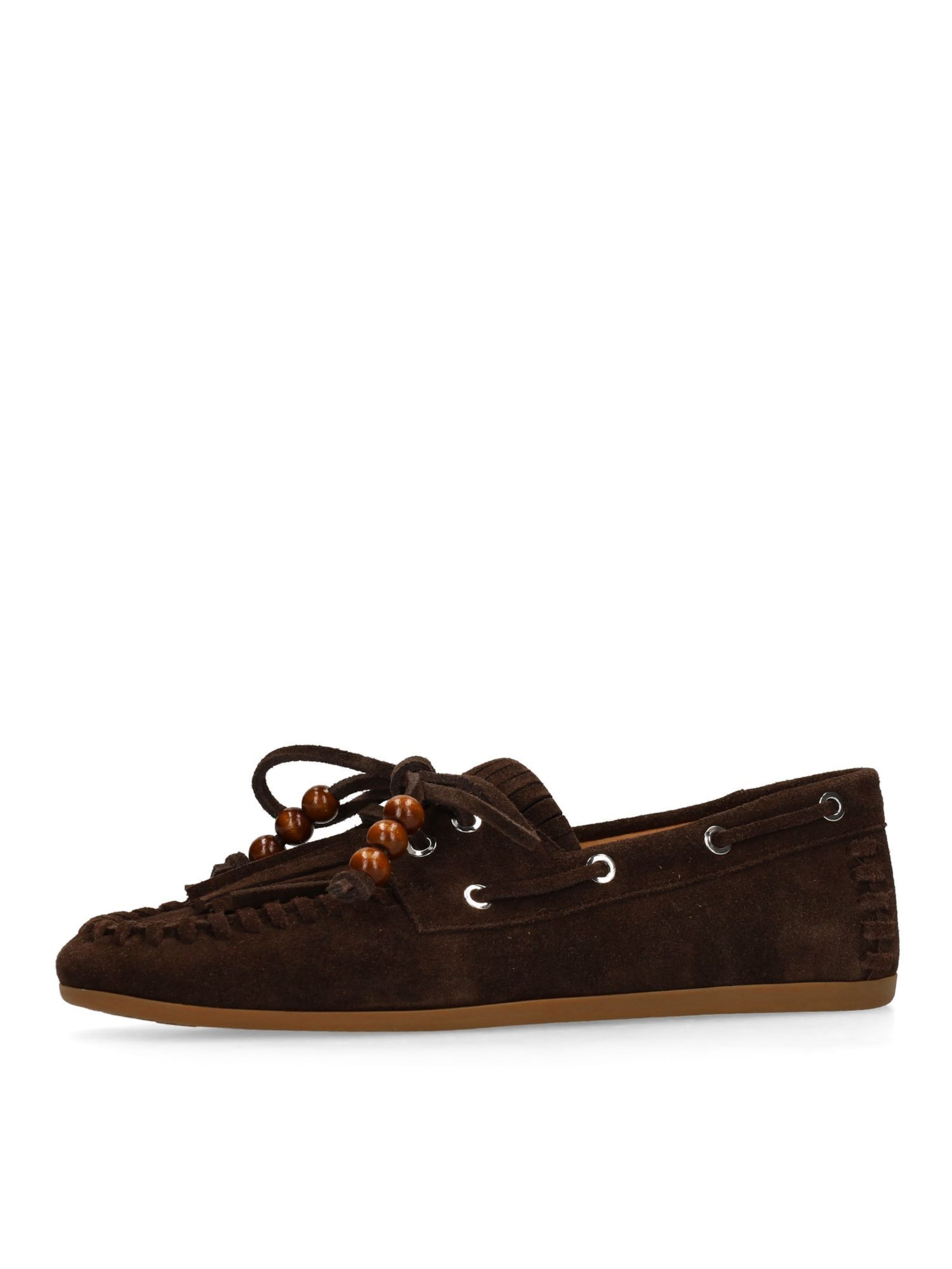 SACHA Loafer in Braun: Vorderseite