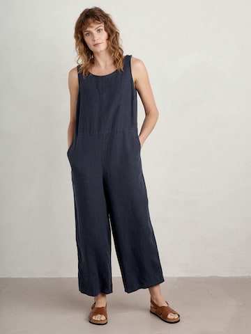 Seasalt Cornwall Jumpsuit 'Salt Air' in Blauw: voorkant