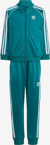 ADIDAS ORIGINALS Trenirka za tek 'Adicolor' | zelena barva: sprednja stran