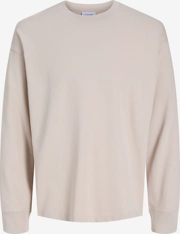 JACK & JONES Shirt in Beige: voorkant