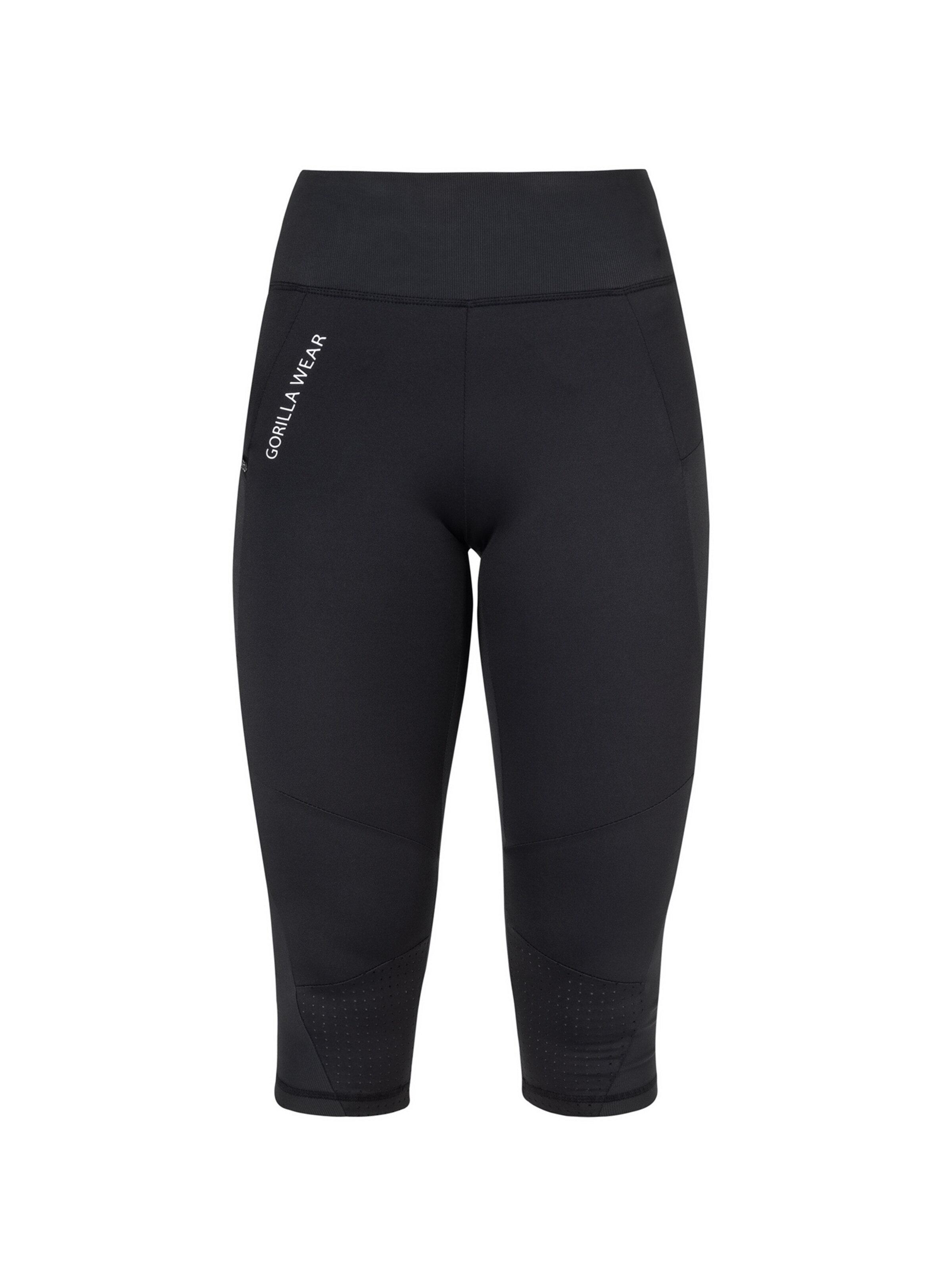 Skinny Pantaloni sportivi 'Monroe' di Gorilla Wear in nero: frontale