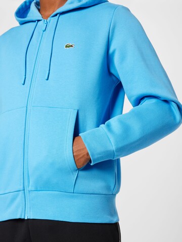 LACOSTE Sweatjacke in Blau