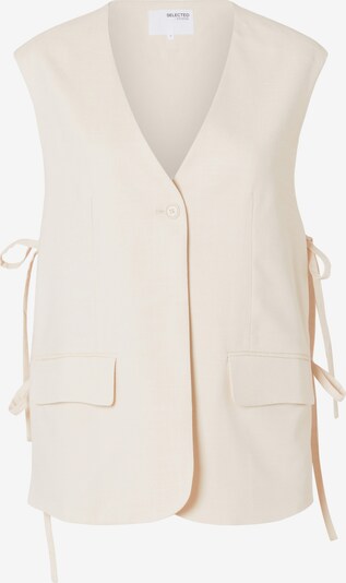 SELECTED FEMME Gilet de costume 'Selfina' en beige clair, Vue avec produit